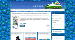 Desktop Screenshot of kidztoys.net